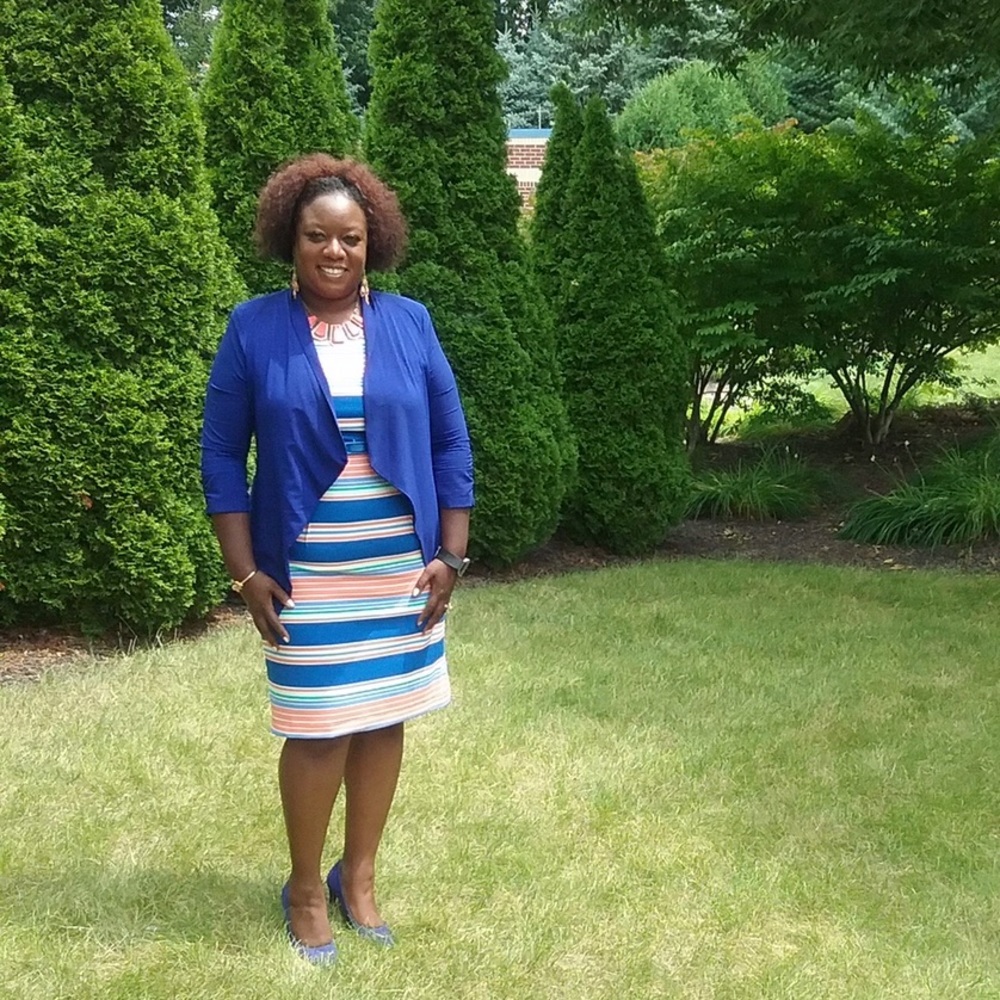 Striped belted cute Sumer dress!